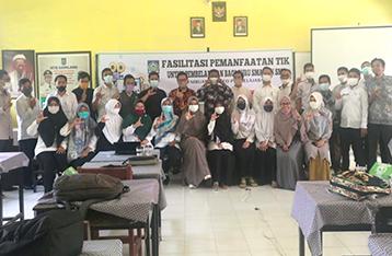 Kegiatan Fasilitasi TIK ( Pembuatan Video Pembelajaran ) di Kabupaten Lombok Timur